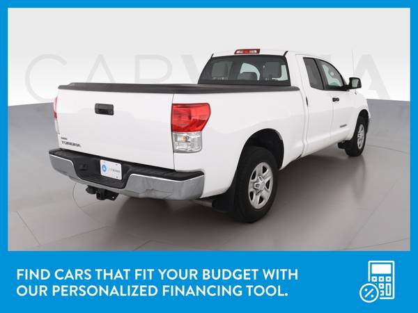 2011 Toyota Tundra Double Cab Pickup 4D 6 1/2 ft pickup White for sale in Springfield, IL – photo 8