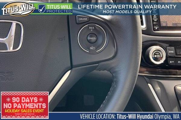 2015 Honda CR-V AWD All Wheel Drive CRV EX-L SUV - cars & trucks -... for sale in Olympia, WA – photo 16