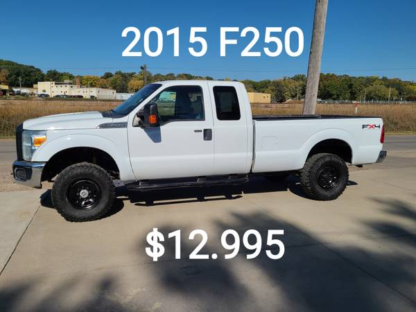 2015 Ford SuperDuty F250 Crew Cab 4x4 - cars & trucks - by dealer -... for sale in Sioux City, IA – photo 16