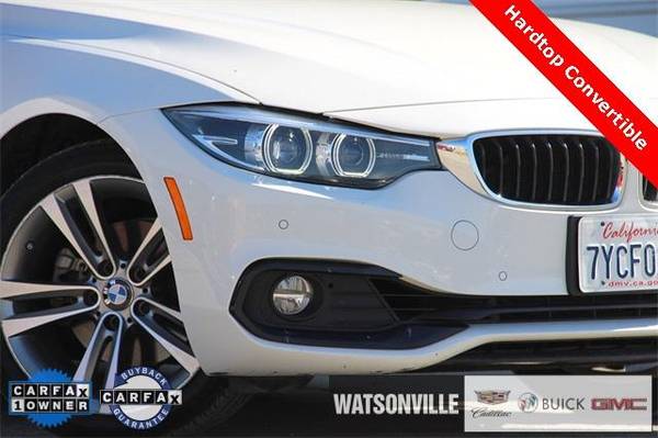 2018 BMW 430i Convertible Convertible Alpine White for sale in Watsonville, CA – photo 4