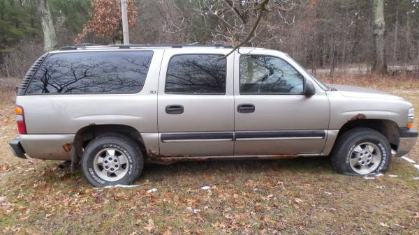 2001 Chevrolet Suburban LS 4X4 Whole Or Parts - cars & trucks - by... for sale in Wild Rose, WI – photo 2