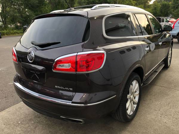 2015 Buick Enclave Premium AWD - Leather - Dual Moonroof - Nav - One... for sale in binghamton, NY – photo 4