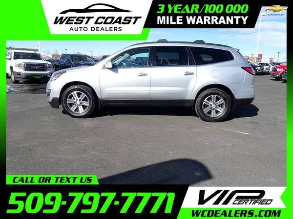 234/mo - 2015 Chevrolet Traverse 2LT 2 LT 2-LT AWD for sale in Moses Lake, WA – photo 5