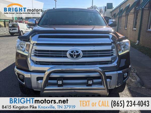 2014 Toyota Tundra 2014 TOYOTA Tundra 1794 Edition CrewMax 4WD... for sale in Knoxville, TN – photo 3