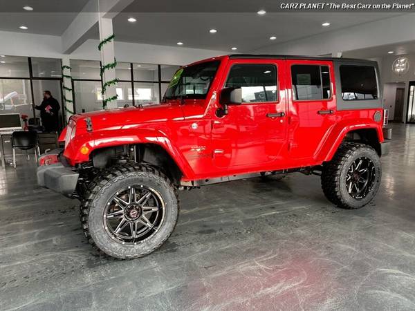 2016 Jeep Wrangler 4x4 Unlimited Sahara BRAND NEW LIFT WHEELS TIRES... for sale in Gladstone, OR – photo 8
