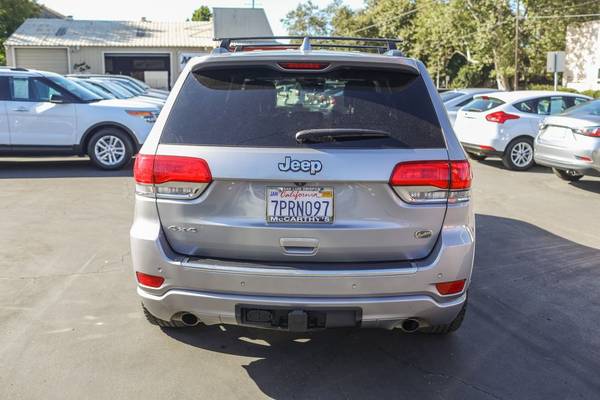 2015 Jeep Grand Cherokee Overland suv Billet Silver Metallic Clearcoat for sale in San Luis Obispo, CA – photo 4