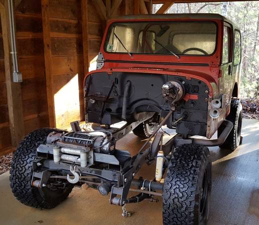 1985 Jeep CJ7 - cars & trucks - by owner - vehicle automotive sale for sale in Blairsville , GA – photo 3