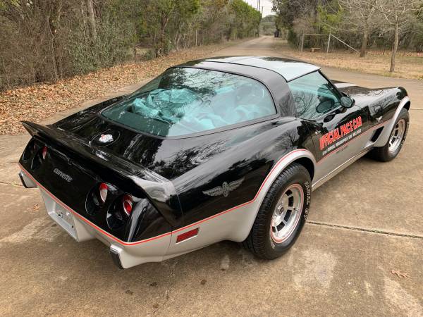 1978 Chevrolet Corvette Indy pace car 5k miles stk 9986 - cars & for sale in New Braunfels, TX – photo 5