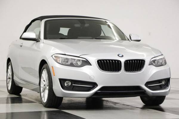 BLUETOOTH! PUSH START! 2016 BMW 2 SERIES 228i Convertible Silver for sale in Clinton, AR – photo 18