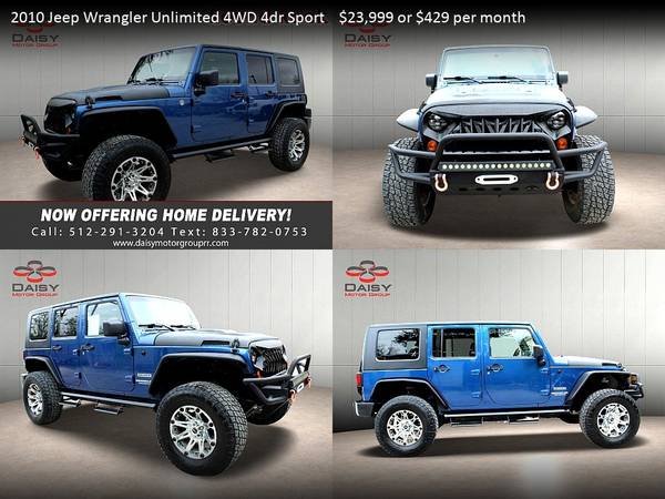 2012 Jeep Wrangler Unlimited 4WDSport 4 WDSport 4-WDSport for only for sale in Round Rock, TX – photo 18