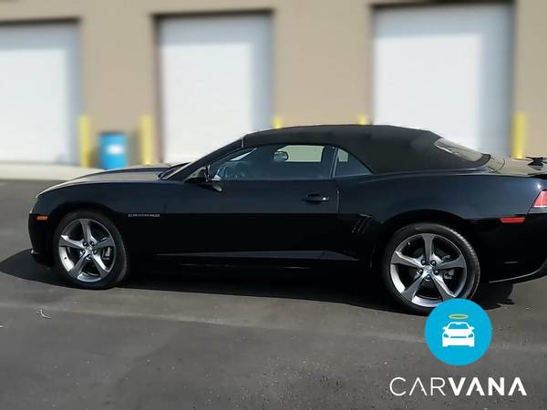 2014 Chevy Chevrolet Camaro LT Convertible 2D Convertible Black - -... for sale in Hobart, IL – photo 5