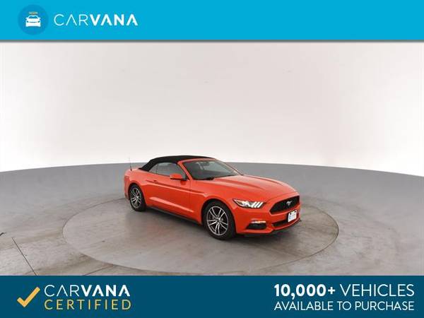 2017 Ford Mustang EcoBoost Premium Convertible 2D Convertible RED - for sale in Bakersfield, CA – photo 9
