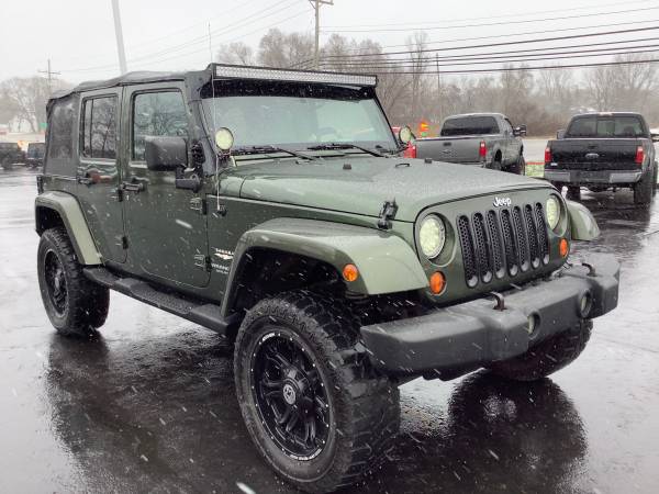 Sharp! 2007 Jeep Wrangler Sahara! Lifted 4x4! Finance Now! - cars &... for sale in Ortonville, MI – photo 7