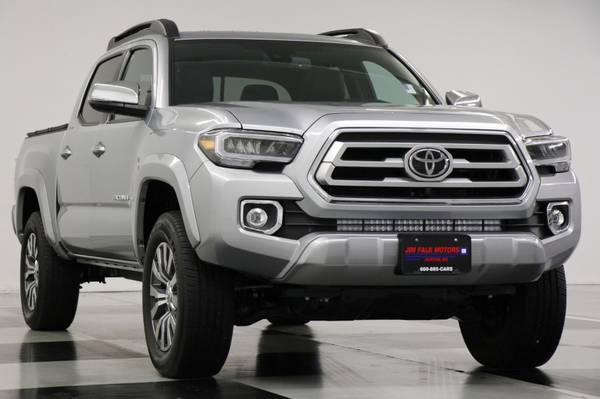 SLEEK Silver TACOMA 2020 Toyota Limited 4X4 4WD Crew Cab SUNROOF for sale in Clinton, KS – photo 22