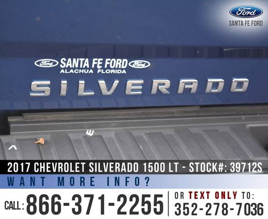 2017 CHEVROLET SILVERADO 1500 LT *** Bluetooth, Touchscreen *** -... for sale in Alachua, FL – photo 9
