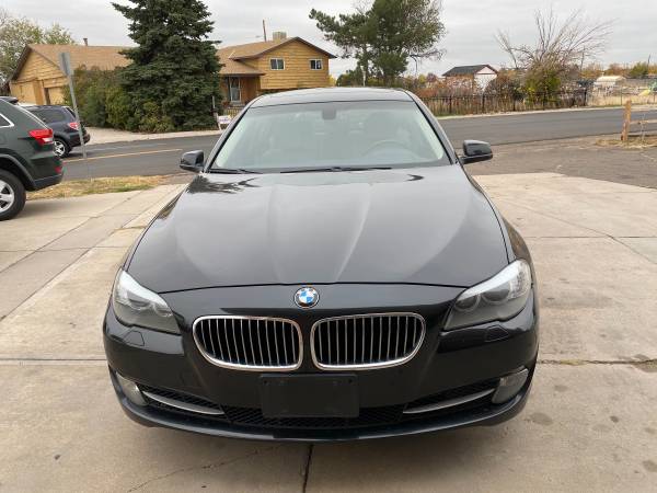 2013 BMW 5 Series 528XI Black/Beige - cars & trucks - by owner -... for sale in Denver , CO – photo 8