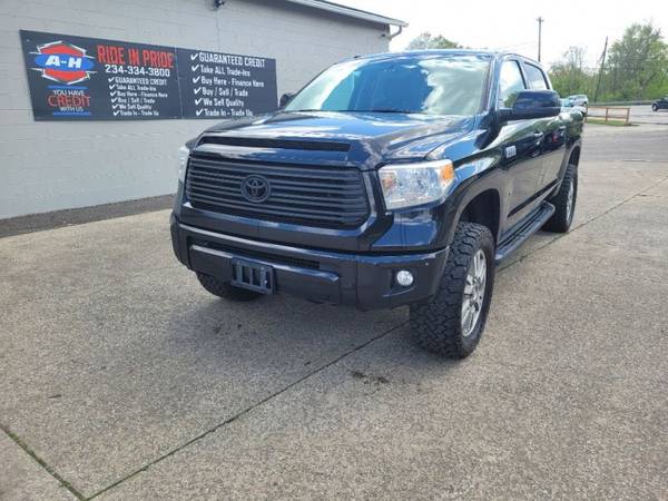 2014 TOYOTA TUNDRA CREWMAX PLATINUM - - by dealer for sale in Barberton, PA – photo 2