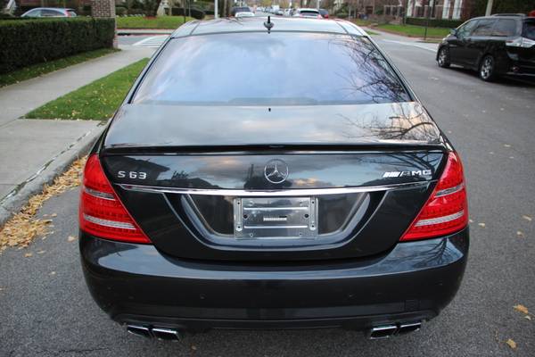 2011 MERCEDES S63 AMG MAGNETITE BLK OVER BLK RED STITCH PIANO BLK... for sale in Brooklyn, NY – photo 7