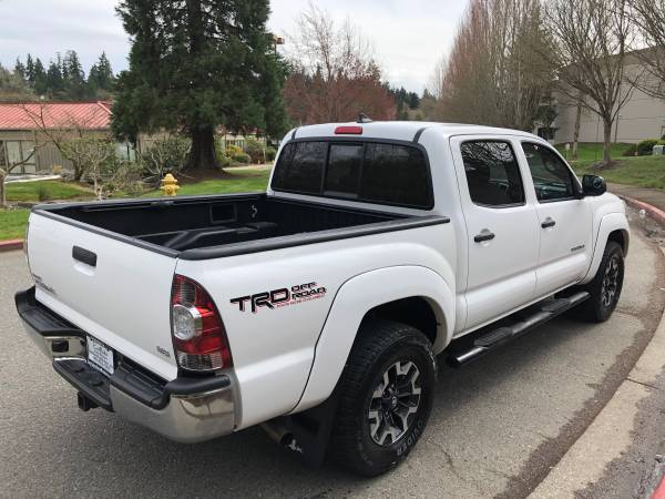 2012 Toyota Tacoma Double Cab SR5 TRD 4WD - Clean title, Auto for sale in Kirkland, WA – photo 5