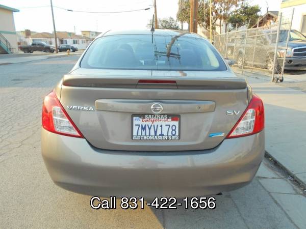 2014 Nissan Versa 4dr Sdn CVT 1 6 S Plus - - by dealer for sale in Salinas, CA – photo 5