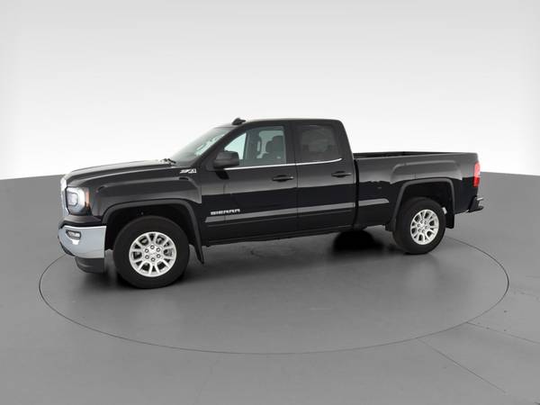 2018 GMC Sierra 1500 Double Cab SLE Pickup 4D 6 1/2 ft pickup Black... for sale in Chattanooga, TN – photo 4
