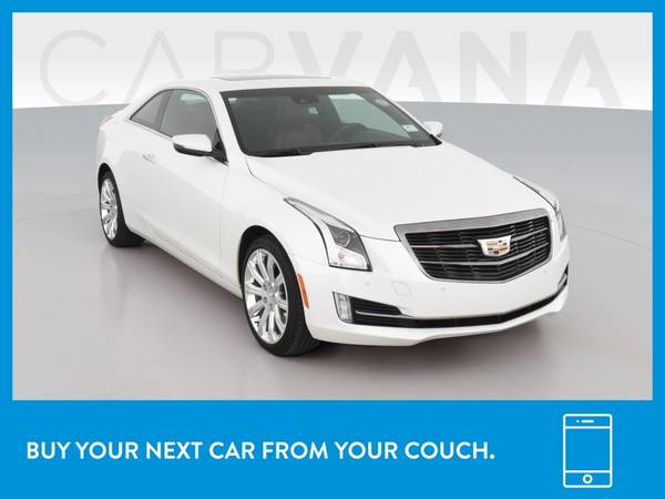 2018 Caddy Cadillac ATS Premium Luxury Coupe 2D coupe White for sale in Madison, WI – photo 10