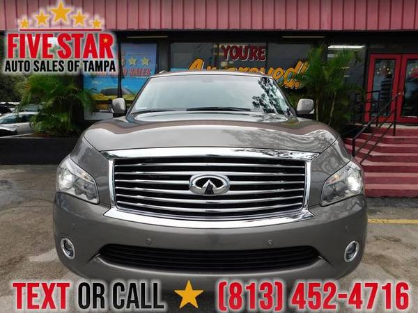 2014 Infiniti QX80 RWD AS LOW AS 1500 DOWN! W,A,C AS LOW 2.9% for sale in TAMPA, FL – photo 2