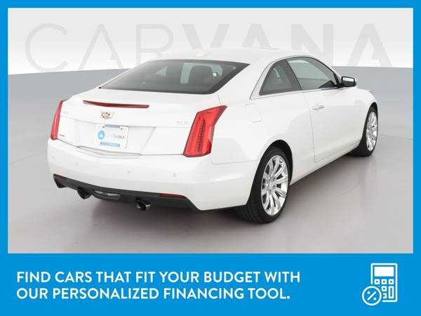 2018 Caddy Cadillac ATS Premium Luxury Coupe 2D coupe White for sale in Rockford, IL – photo 8