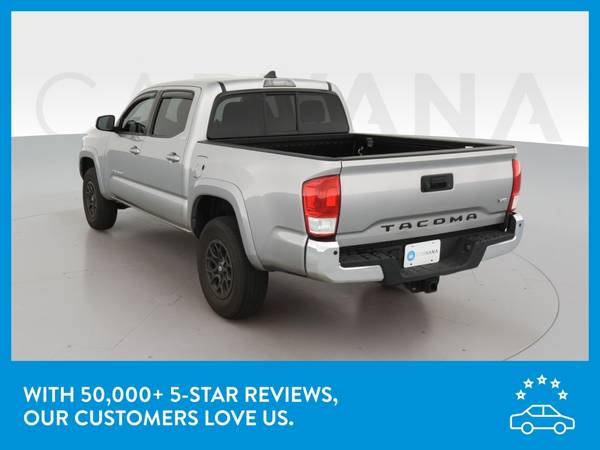 2017 Toyota Tacoma Double Cab SR5 Pickup 4D 5 ft pickup Silver for sale in Knoxville, TN – photo 6
