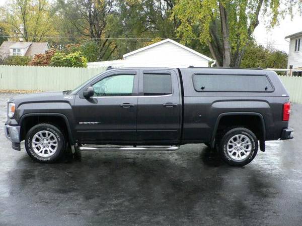 15 GMC Sierra 1500 SLE Double Cab 4x4 5.3L V8, Matching Cap, Only... for sale in binghamton, NY – photo 9