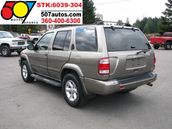 2003 Nissan Pathfinder SE 2WD Auto - - by dealer for sale in Roy, WA – photo 4