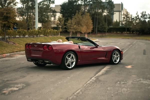 2006 Chevrolet Corvette C6 Z51 Manual Convertible Monterey Red for sale in Tallahassee, FL – photo 13