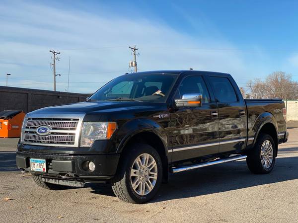 2010 Ford F150 Midnight Black Metallic Platinum - cars & trucks - by... for sale in Minneapolis, WI – photo 3
