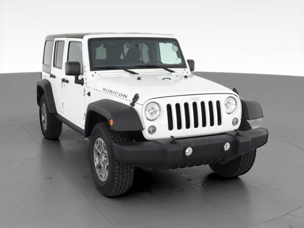 2015 Jeep Wrangler Unlimited Rubicon Sport Utility 4D suv White - -... for sale in Evansville, IN – photo 16