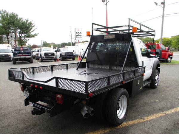 2014 Ford Super Duty F-550 DRW 9 FLAT BED 4X4 DIESEL for sale in south amboy, OH – photo 3