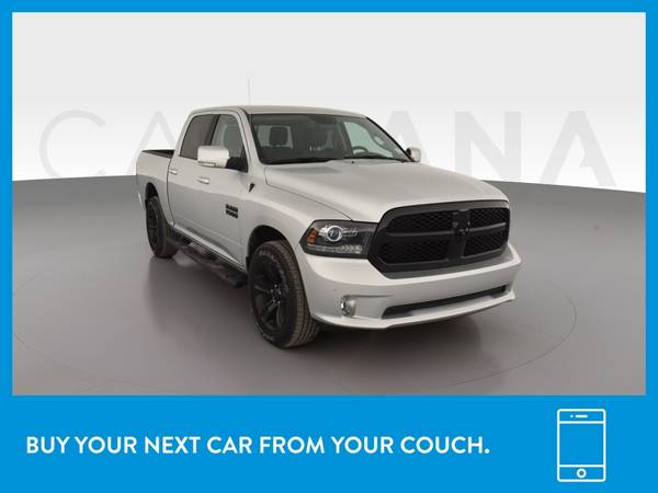 2018 Ram 1500 Crew Cab Night Pickup 4D 5 1/2 ft pickup Silver for sale in Dade City, FL – photo 12