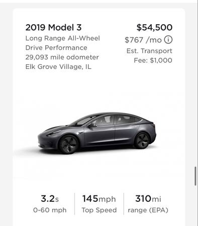 2019 Tesla Model 3 Performance (Stealth) Warranty for sale in Corning, NY – photo 21