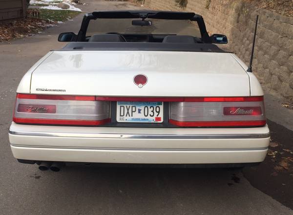 1993 Cadillac Allante 56k miles - cars & trucks - by owner - vehicle... for sale in Prior Lake, MN – photo 8