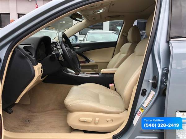 2007 LEXUS IS 250 - Call/Text - cars & trucks - by dealer - vehicle... for sale in Fredericksburg, VA – photo 9