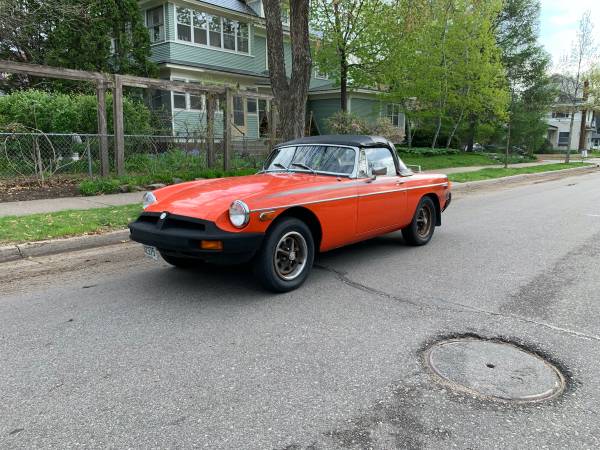1978 MGB Convertible Mk IV - 21, 502 miles - make offer - cars & for sale in Saint Paul, MN – photo 3