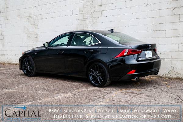 Incredible Stance! All-Wheel Drive Lexus IS250 F-SPORT w/LEDs, Nav,... for sale in Eau Claire, WI – photo 3