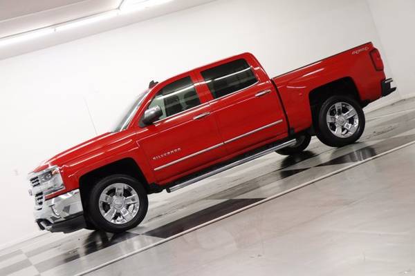 SLEEK Red SIVLERADO *2016 Chevrolet 1500 LTZ* 4X4 4WD Crew Cab -... for sale in Clinton, MO – photo 4