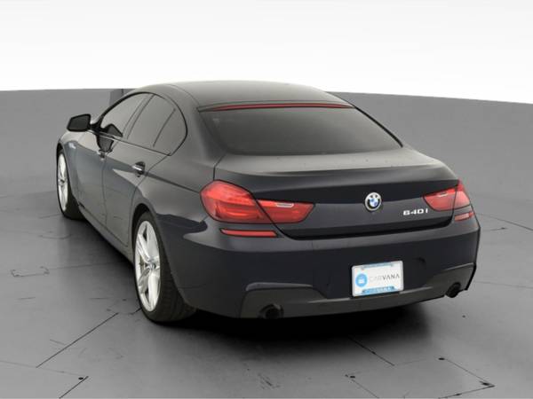 2015 BMW 6 Series 640i Gran Coupe 4D coupe Black - FINANCE ONLINE -... for sale in San Bruno, CA – photo 8