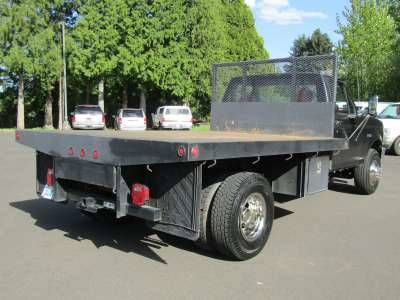 1994 FORD F350 SUPER DUTY REGULAR CAB AND CA\HASSIS FLAT BED for sale in Gresham, OR – photo 2