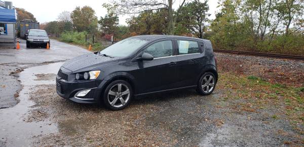 2013 CHEVY SONIC RS TURBO 6 SPD 84700 MILES! - cars & trucks - by... for sale in Hyannis, MA – photo 4