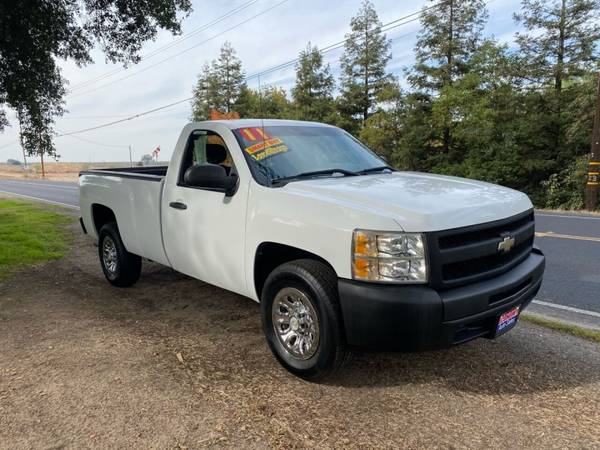 2011 Chevrolet Silverado 1500 Work Truck 4x2 2dr Regular Cab 8 ft.... for sale in Riverbank, CA – photo 2