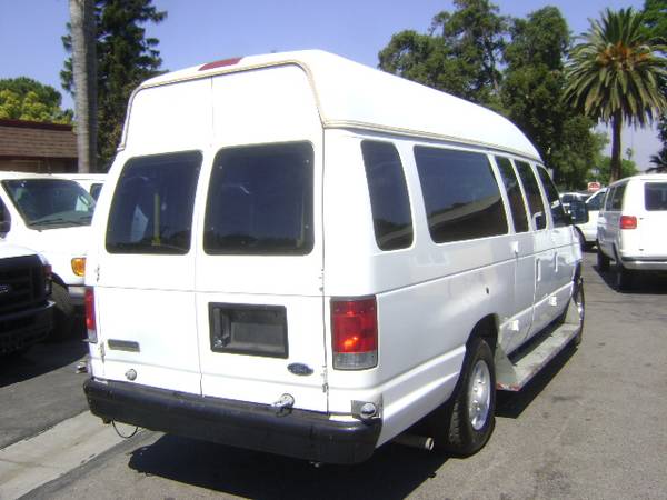 2008 Ford Econoline EXTENDED Hi-Top Raised Roof Passenger Cargo Van... for sale in SF bay area, CA – photo 6