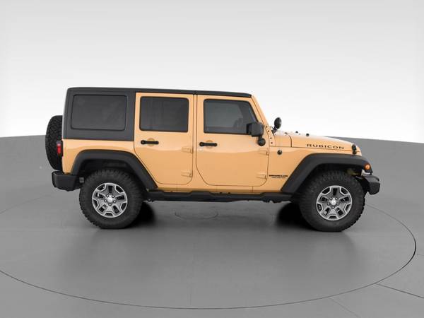 2014 Jeep Wrangler Unlimited Rubicon Sport Utility 4D suv Beige - -... for sale in Hugo, MN – photo 13