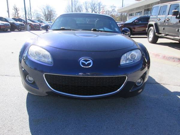 2010 Mazda Miata PRHT Grand Touring Convertible Stormy Blue Mica -... for sale in Fayetteville, AR – photo 2