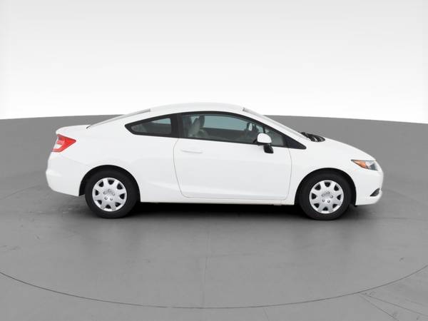 2012 Honda Civic LX Coupe 2D coupe White - FINANCE ONLINE - cars &... for sale in irving, TX – photo 13